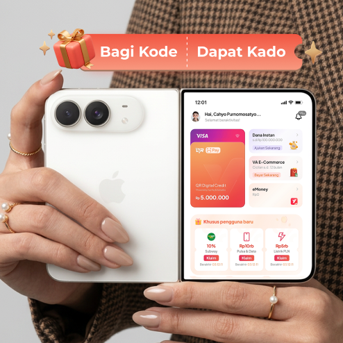 Bagi Kode, Dapet Kado : Yuk, Intip Cara Dapat iPhone Duo Gratis dari Yup!